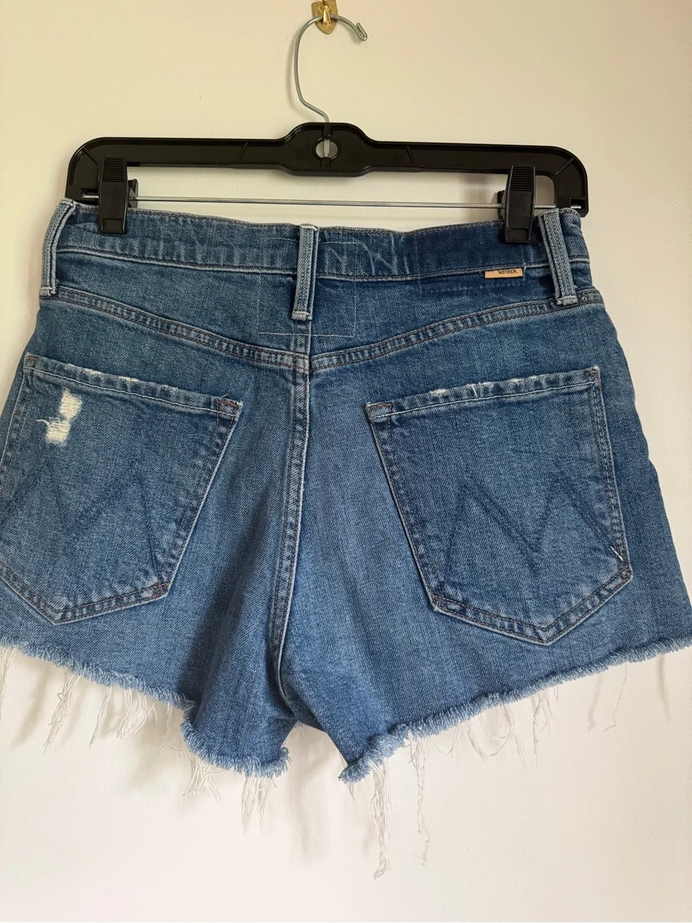 MOTHER Superior the Tomcat Kick Fray Short Playing with Scissors size 27 - Picture 3 of 6